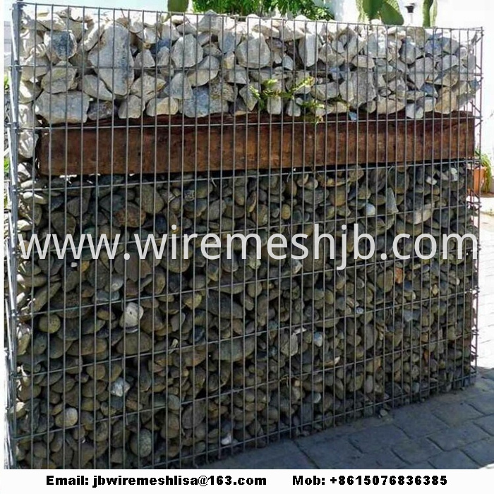 Hot Dipped Galvanized Welding Stone Cage Net